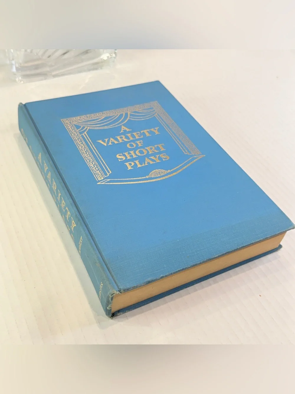 Vintage A Variety of Short Plays Hardcover 1966 John C. Schweitzer Theater